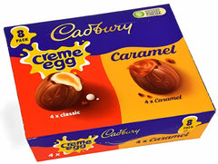 Individually wrapped Cadbury Creme Egg for easy sharing or gifting.