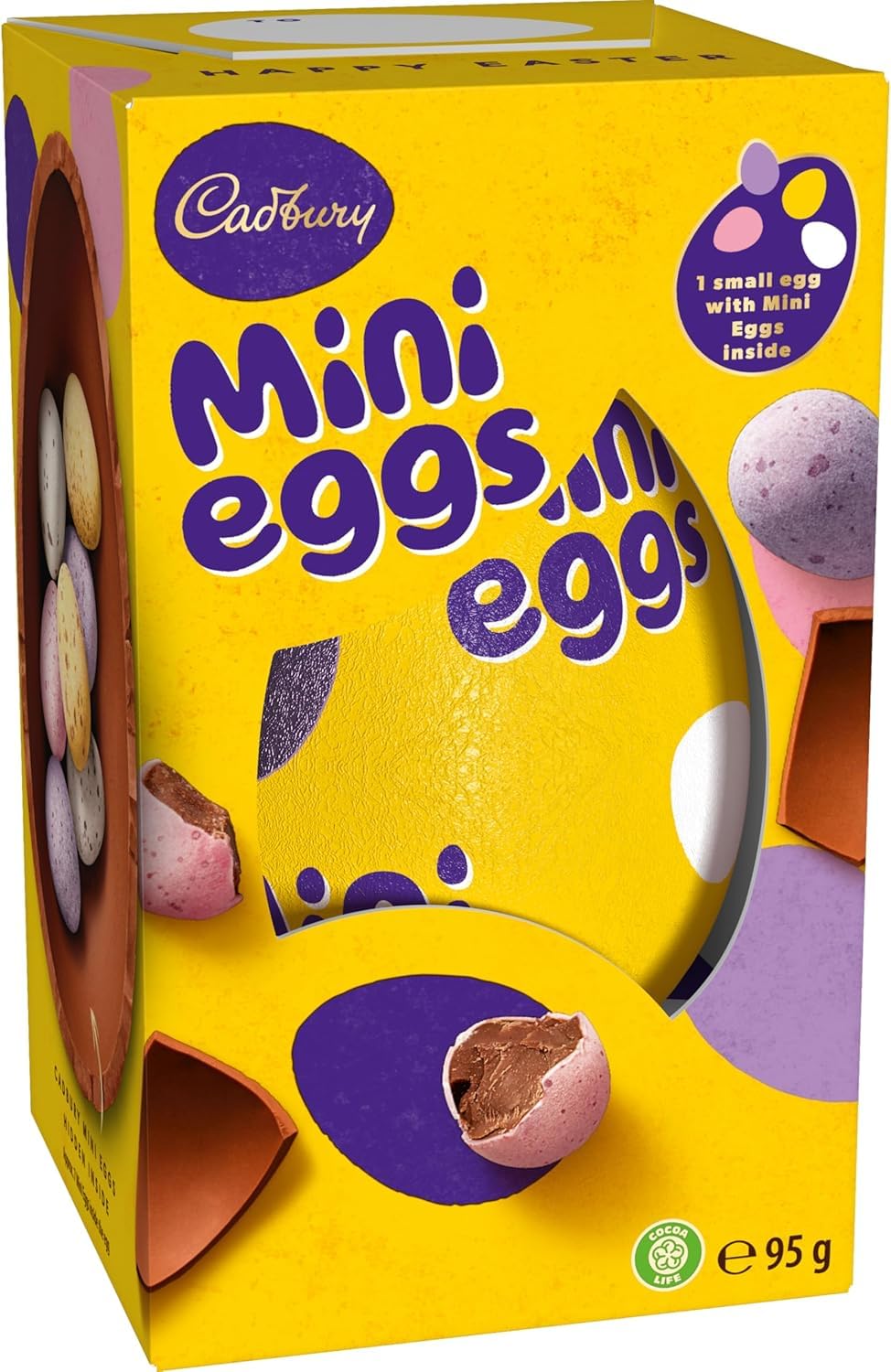 Cadbury Dairy Milk Mini Egg gift idea image, perfect for sharing this Easter