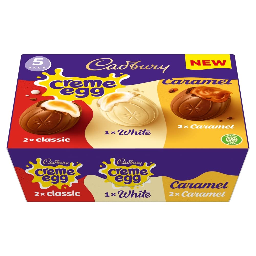 Cadbury Easter gift box of eggs ready to share