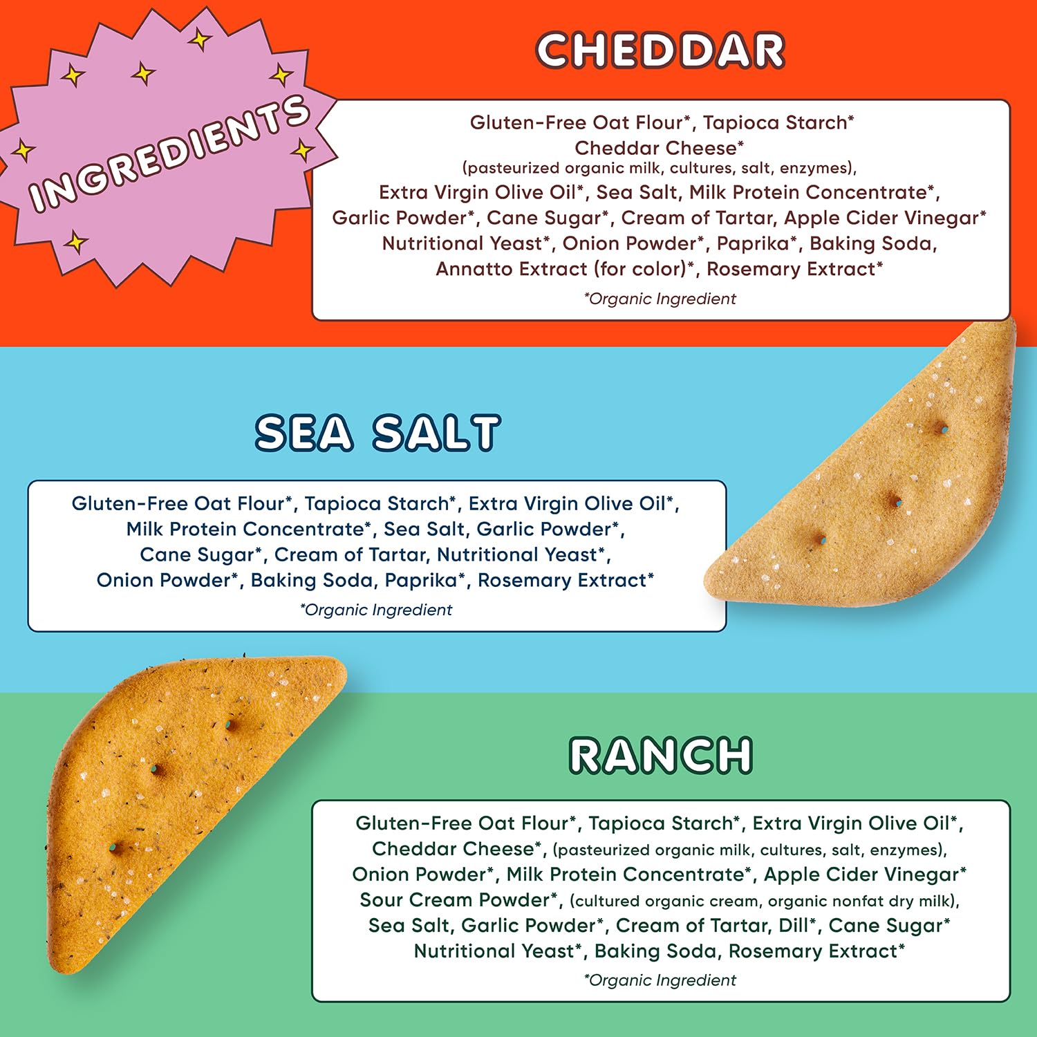cadootz organic whole-food ingredients showcased for a wholesome kid snack