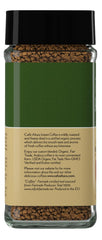 Cafe Altura coffee powder dissolving in water, highlighting instant mix convenience.