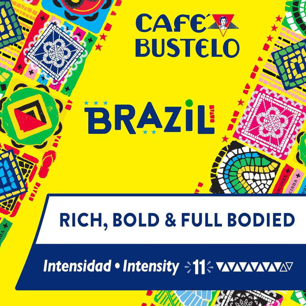 Authentic Latin coffee experience in a convenient single-serve cup.