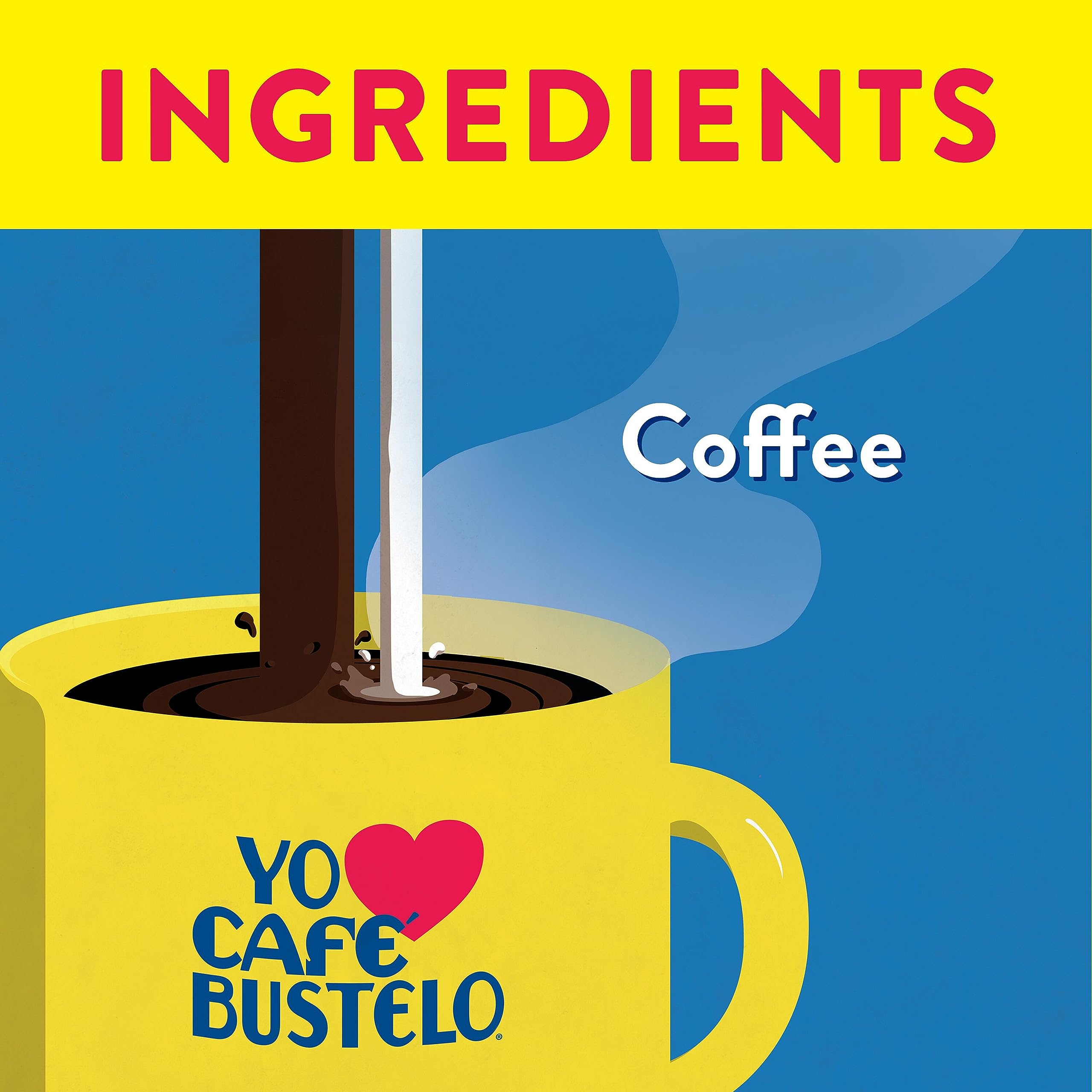Cafe Bustelo cup with crema, highlighting a robust Latin espresso experience