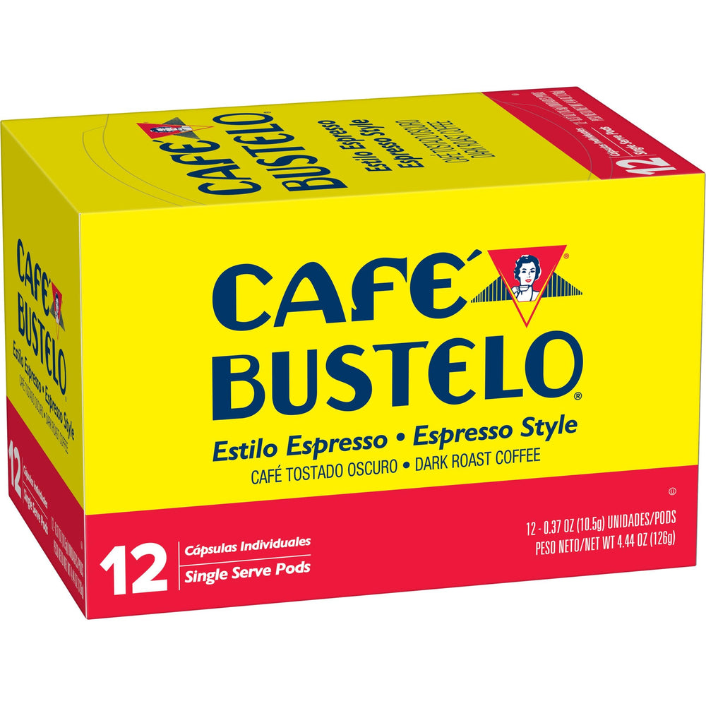 12 count Cafe Bustelo packaging for daily servings
