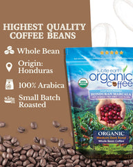 Cafe Don Pablo Subtle Earth whole beans ideal for home grinding and full flavor