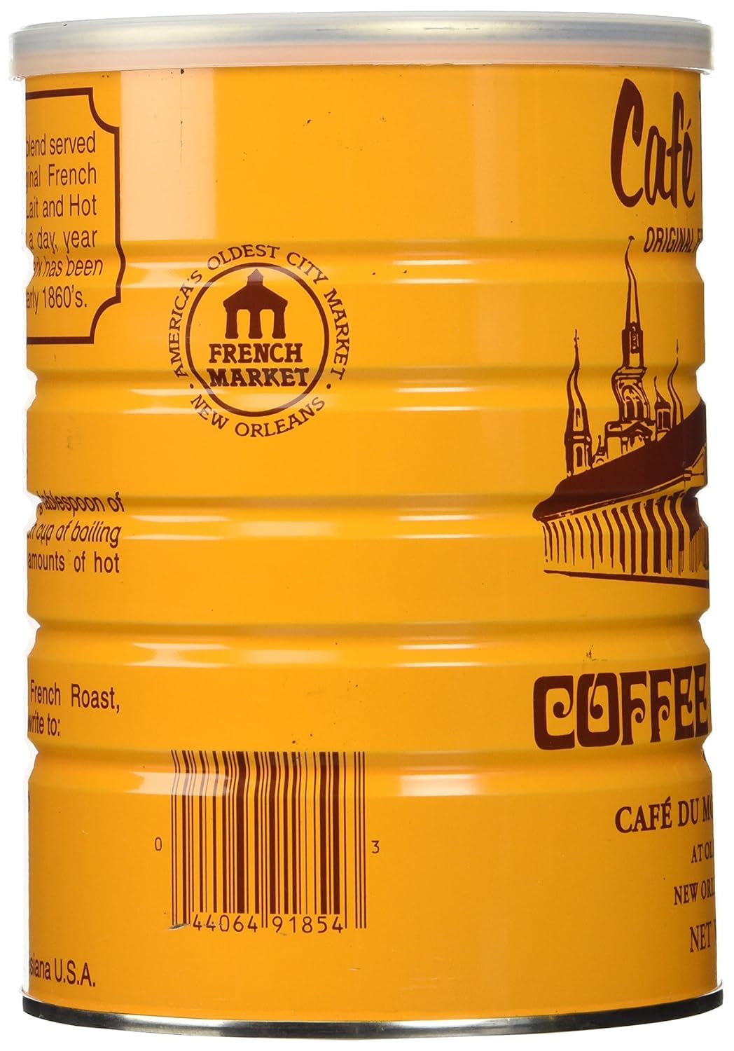 Cup of Café Du Monde chicory coffee ready for morning ritual