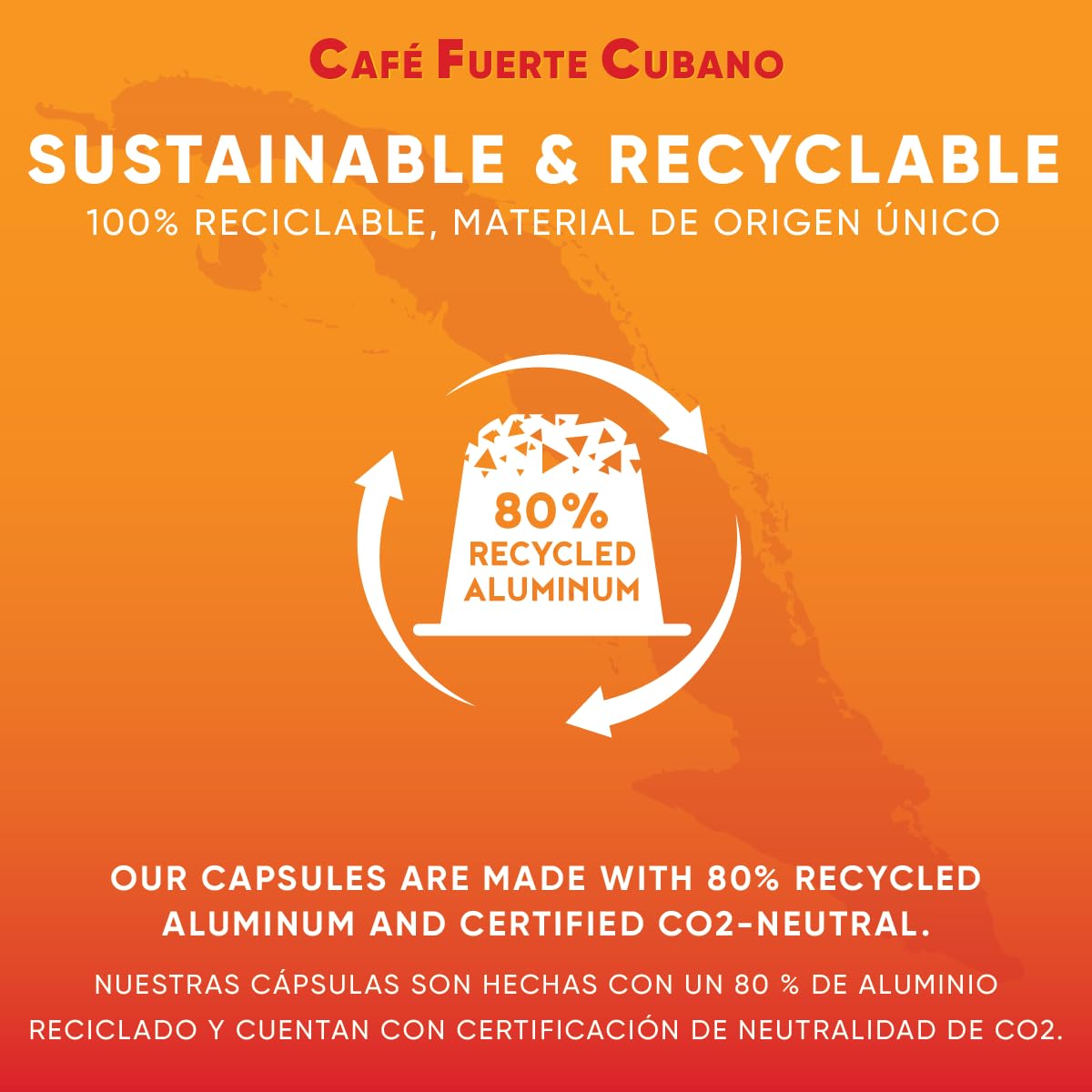 Cafe Fuerte Cubano rich crema highlights a bold coffee experience.