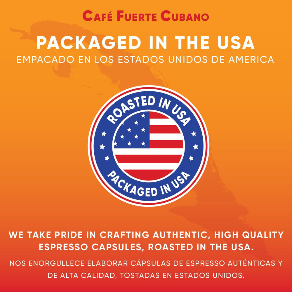 Cafe Fuerte Cubano USA-roasted batch supports small-batch quality and consistency.