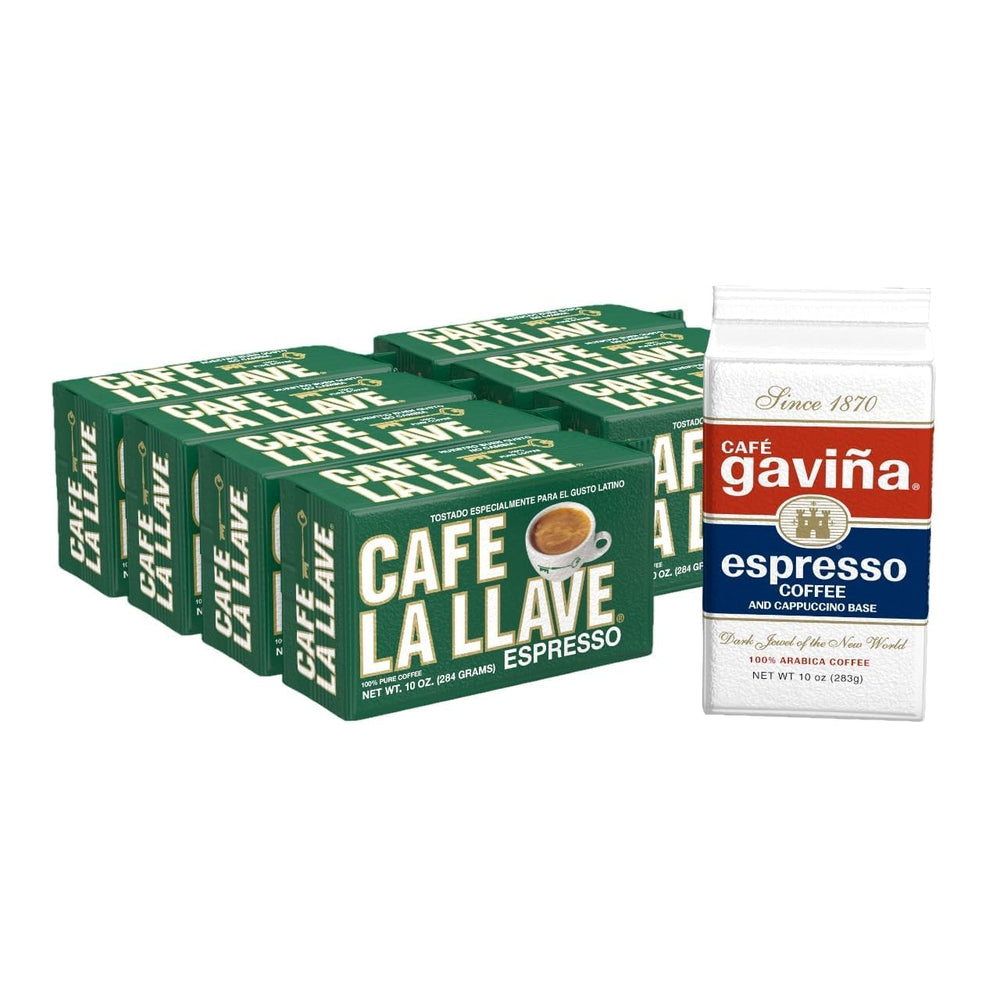 Cafe La Llave espresso bricks 8-pack ready to brew
