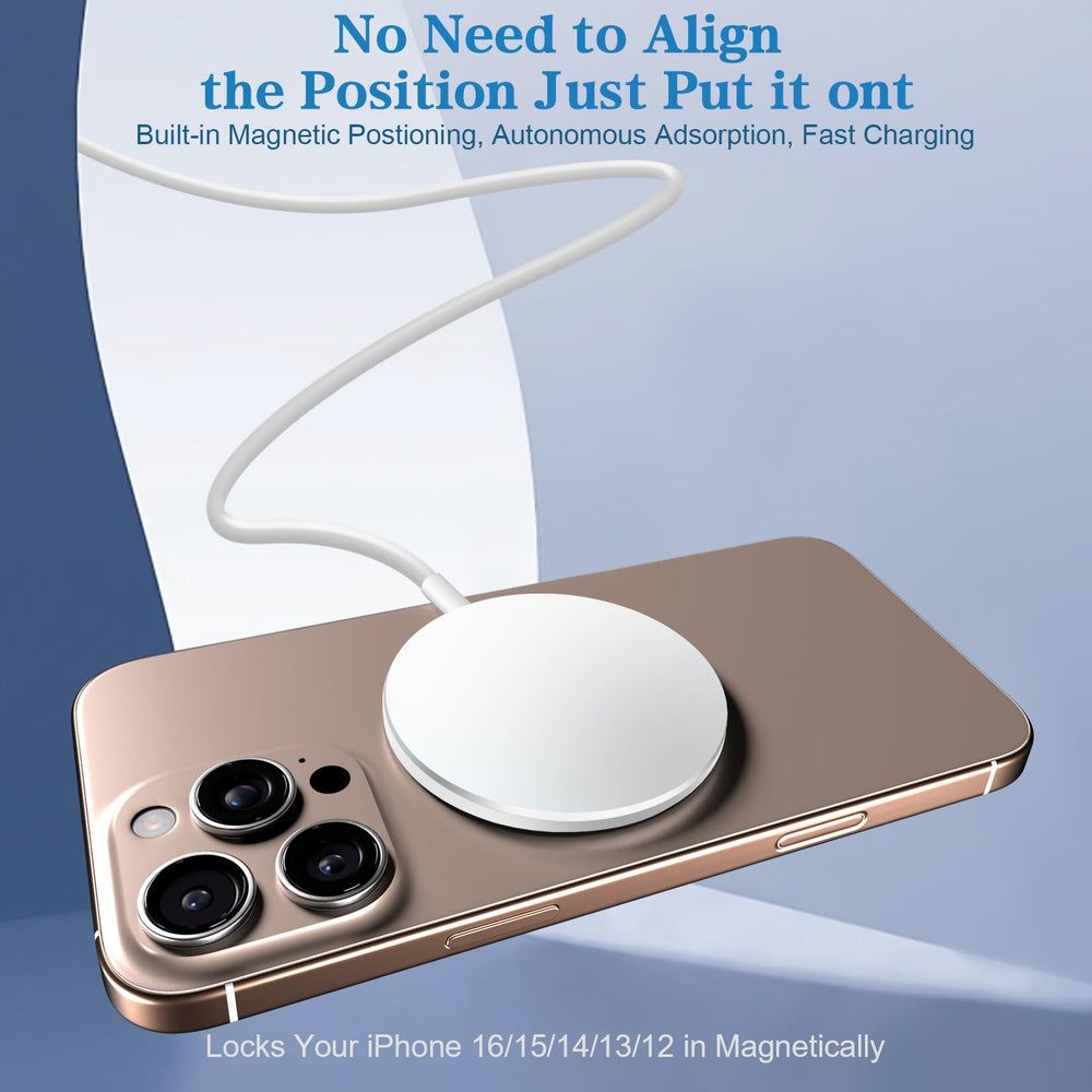 Cafetec desk setup: slim, minimal charger pad for nightstand convenience