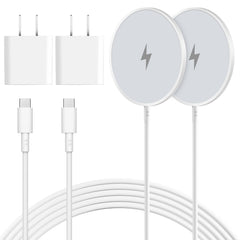 Cafetec MagSafe charger pad with 10ft cable on desk for steady iPhone charging