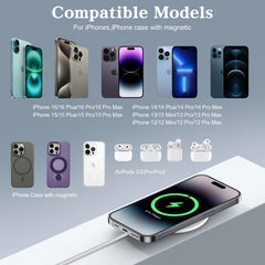 Cafetec magnetic charger with 360° alignment for perfect attach
