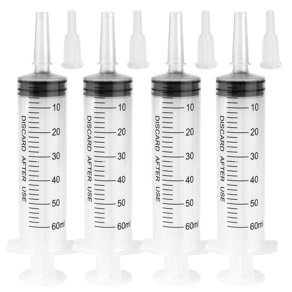 The Cafozsmu 60ml syringe without needle offers precise liquid handling.