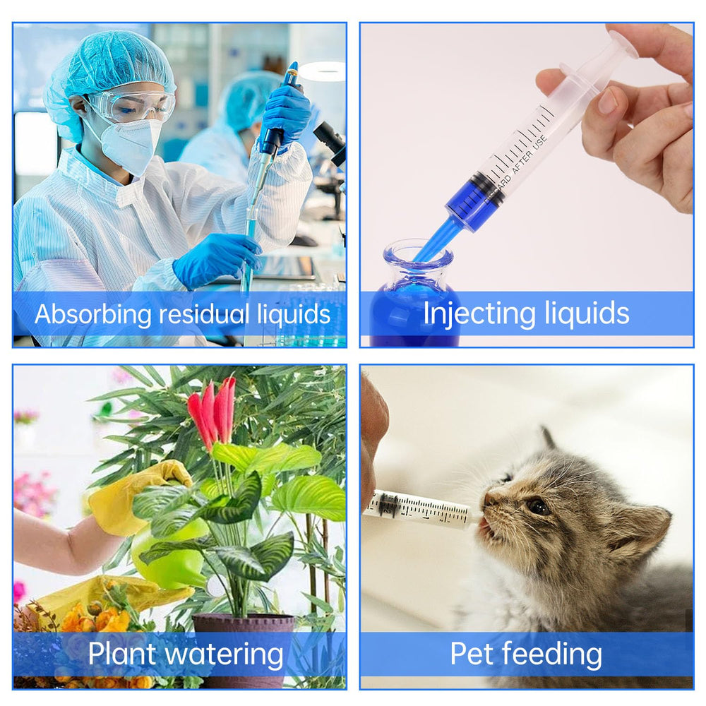 Durable PP material on Cafozsmu syringe resists corrosion and impact.