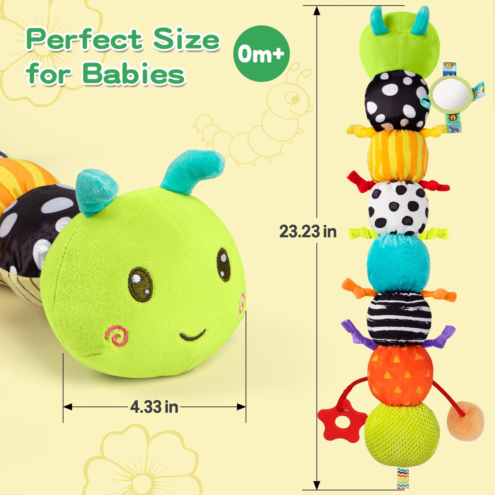 CAHILON baby gift set featuring the caterpillar delights new parents.
