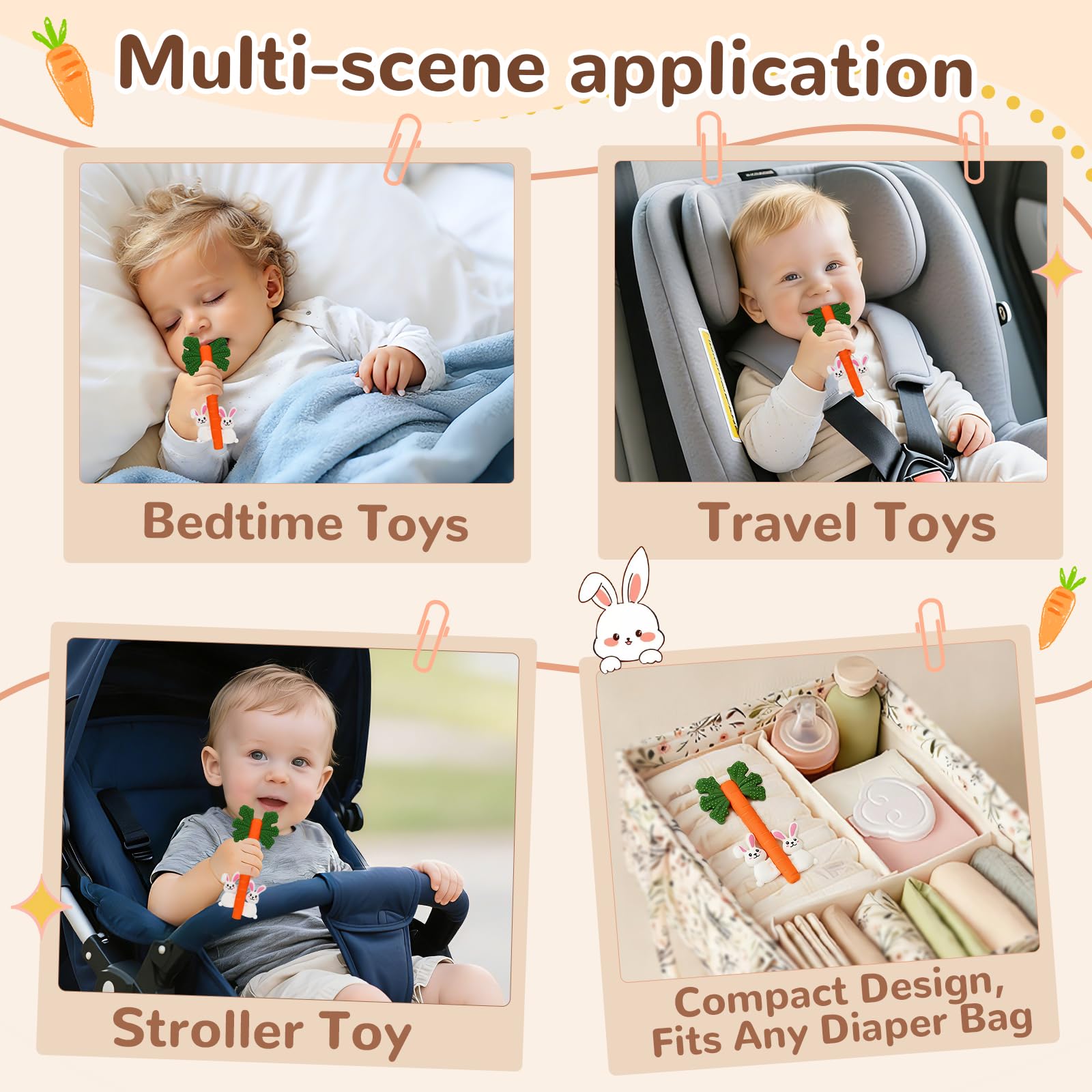 CAHILON Easter Gift Teether packaging view ideal Easter gift idea.