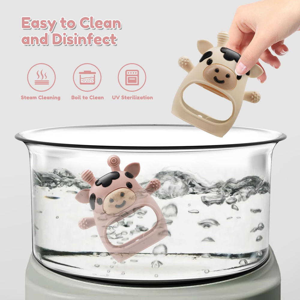 CAHILON teether made from BPA-free food-grade silicone