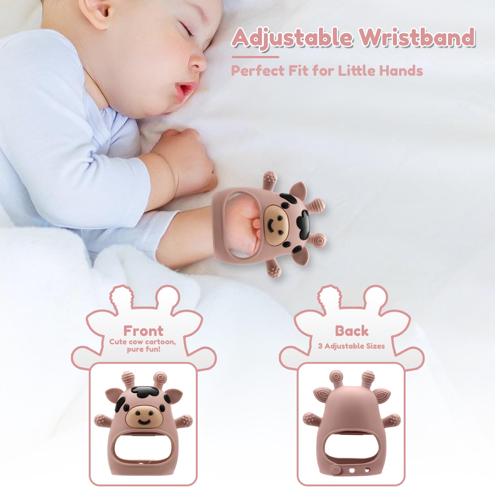 CAHILON teether easy to clean and sterilizable for busy parents