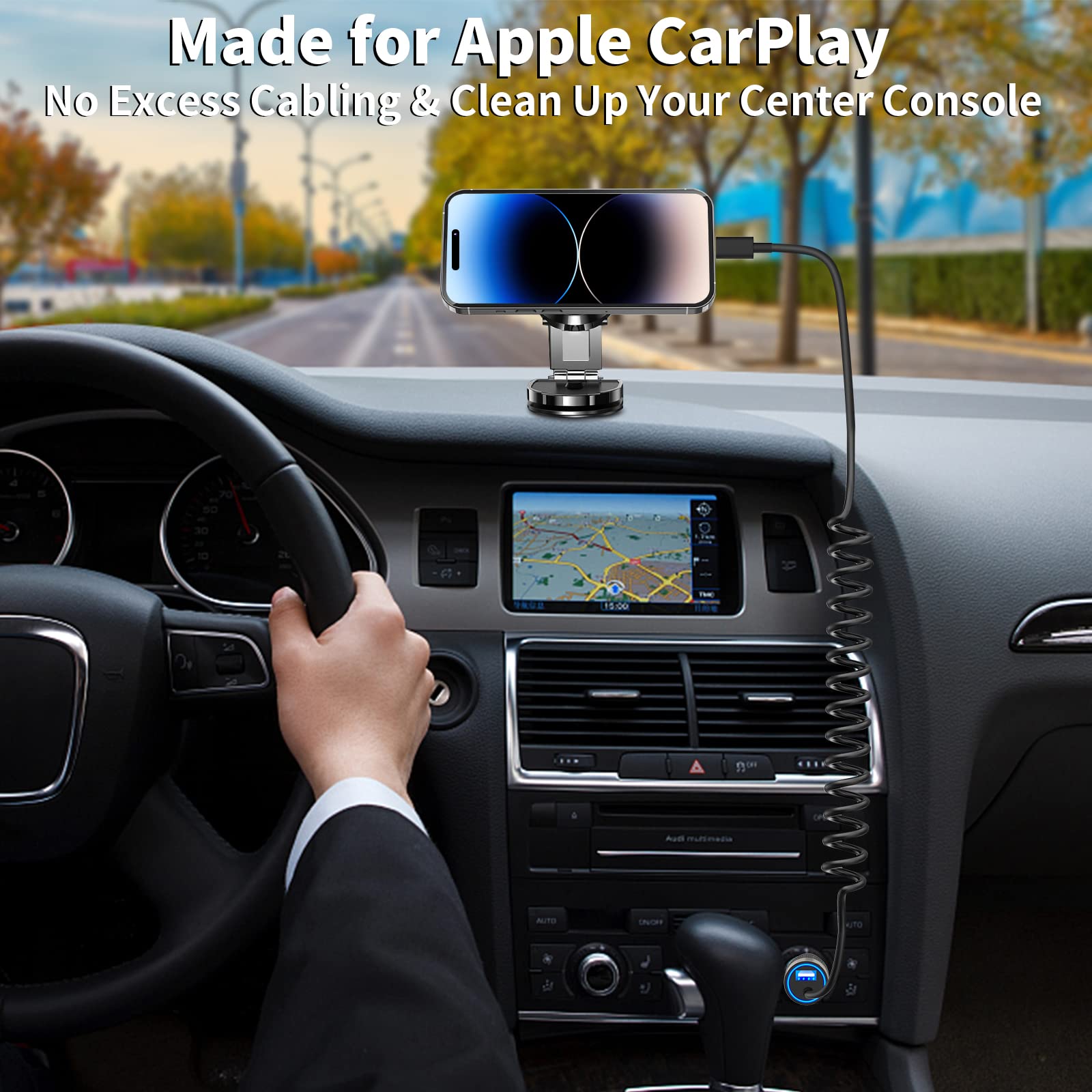 Caiinei intelligent temperature control reduces heat during long drives.