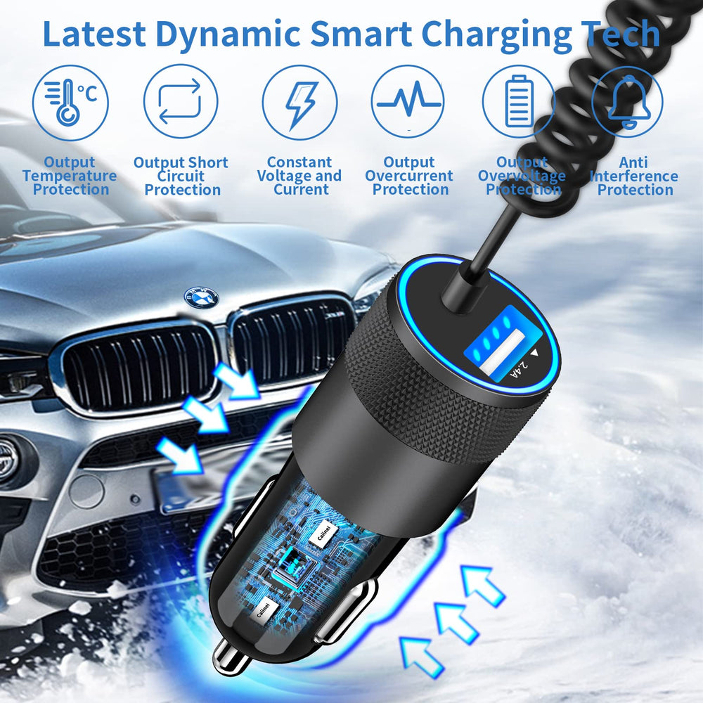 Caiinei safety features guard against short circuits, overcharging, and overheating.