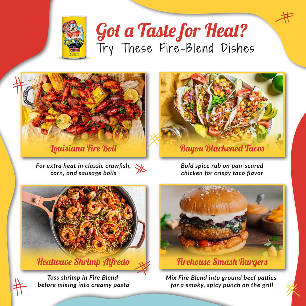Cajun Two Step Gift packaging perfect for foodies and grill lovers