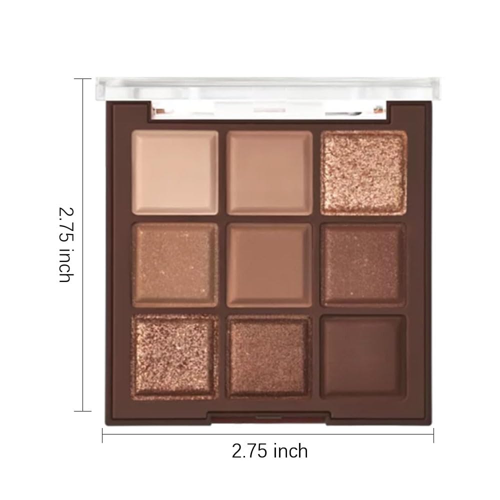 CAKAILA palette on eyes creates a soft day-to-night look