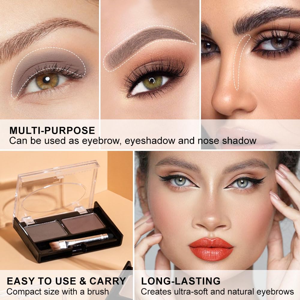 CAKAILA portable brow kit for on-the-go shaping