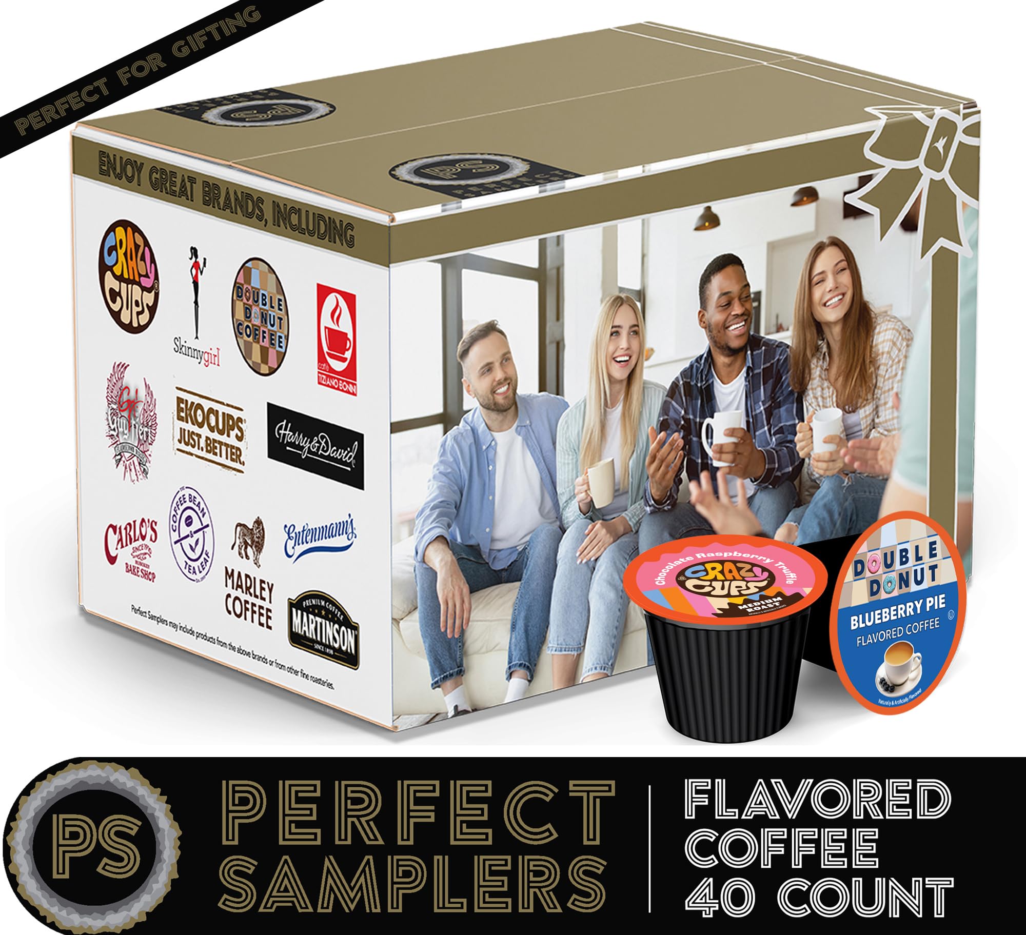 Cake Boss flavored coffee pods for Keurig, ideal for entertaining guests.