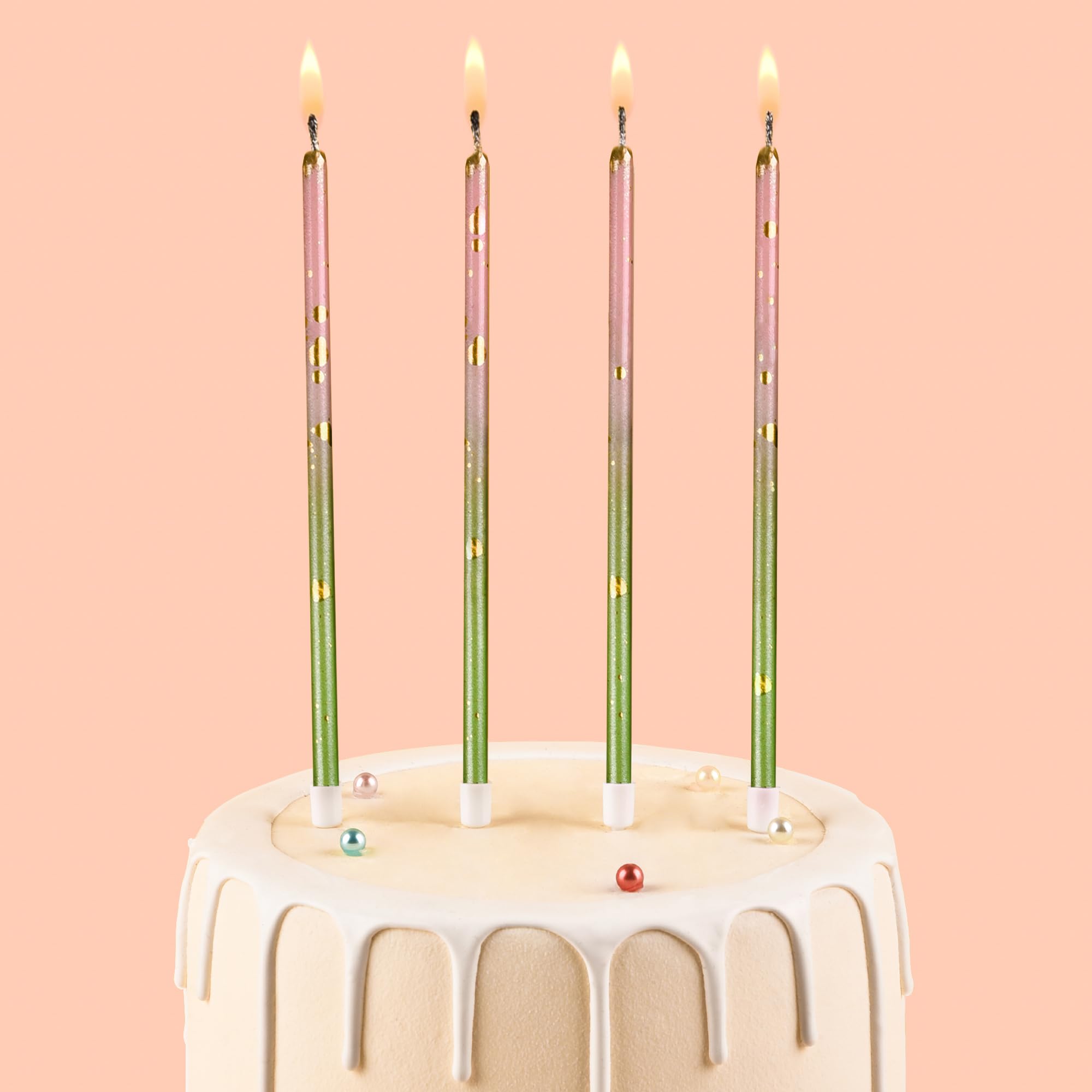 CAKE CODE candle holder design keeps wax off cake for clean celebrations