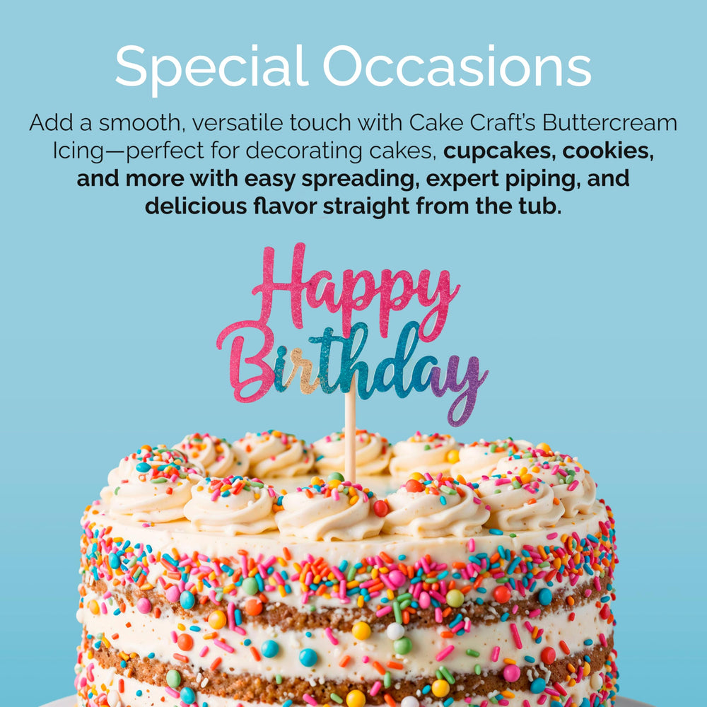 Cake Craft USA-made label confirms quality and consistent performance.