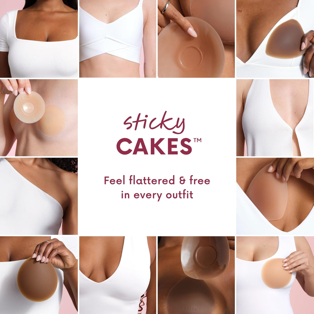 CAKES Body infinity edge creates a seamless look under thin fabrics