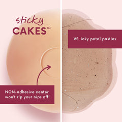 CAKES Body reusable nipple cover is easy to wash and rewear.
