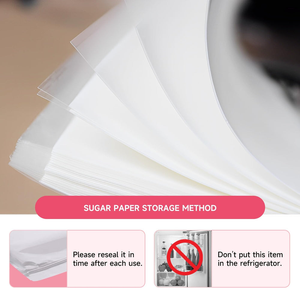CAKESTAR edible paper pack in packaging, ready to store and use
