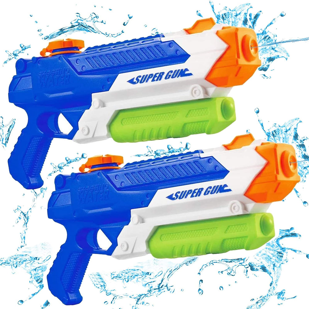 CAKUNI water guns two-pack front view for family pool battles.