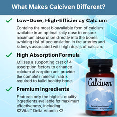 Calciven daily dose pour signals a simple routine with minerals.