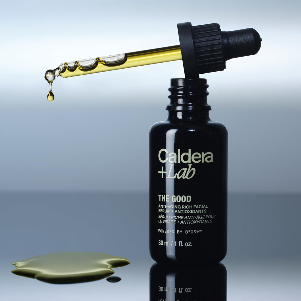 CoQ10 and fireweed blend in The Good for firmer-looking skin.