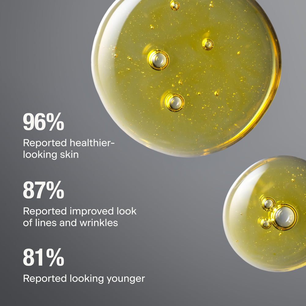 The Good dropper releasing a precise amount for targeted application.