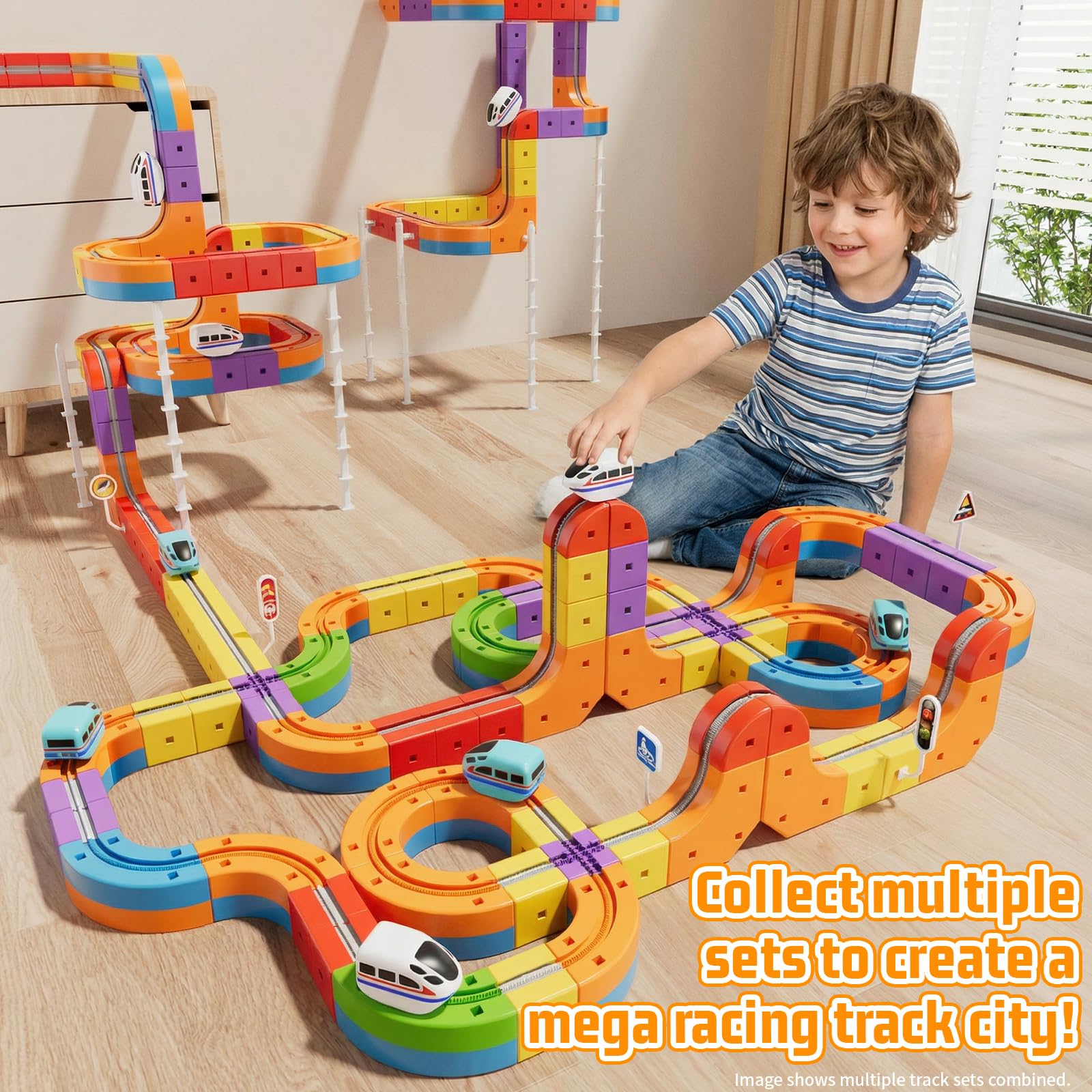 CalfQueen KlickRail gift-ready-playset suits birthdays or holidays.