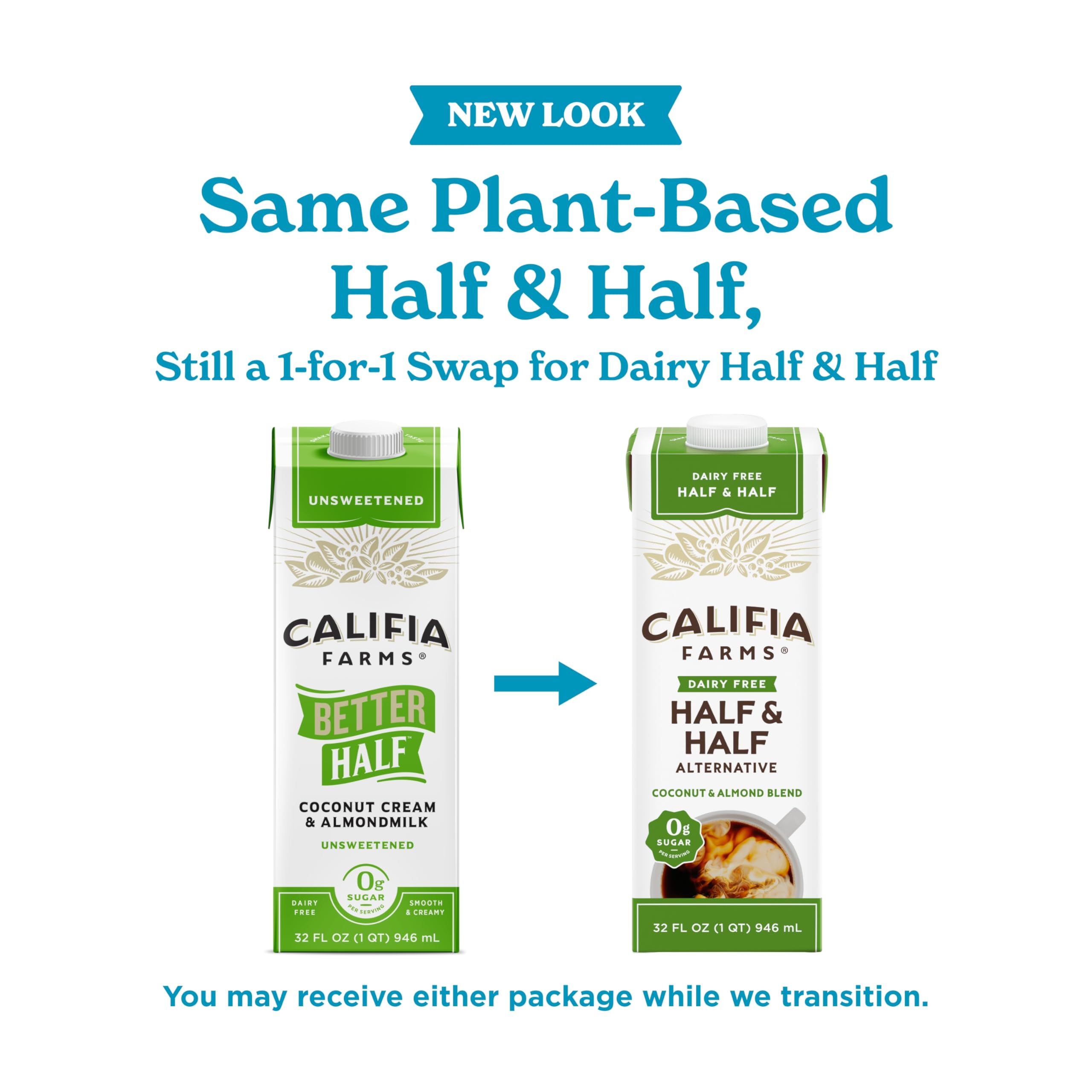 Califia Farms Unsweetened Better Half baking ingredient for keto-friendly recipes