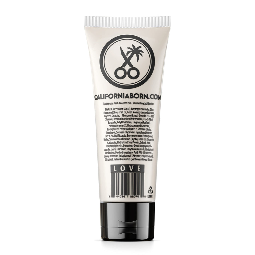 California Born Days of Dirt bottle pour enables even distribution for smooth results.