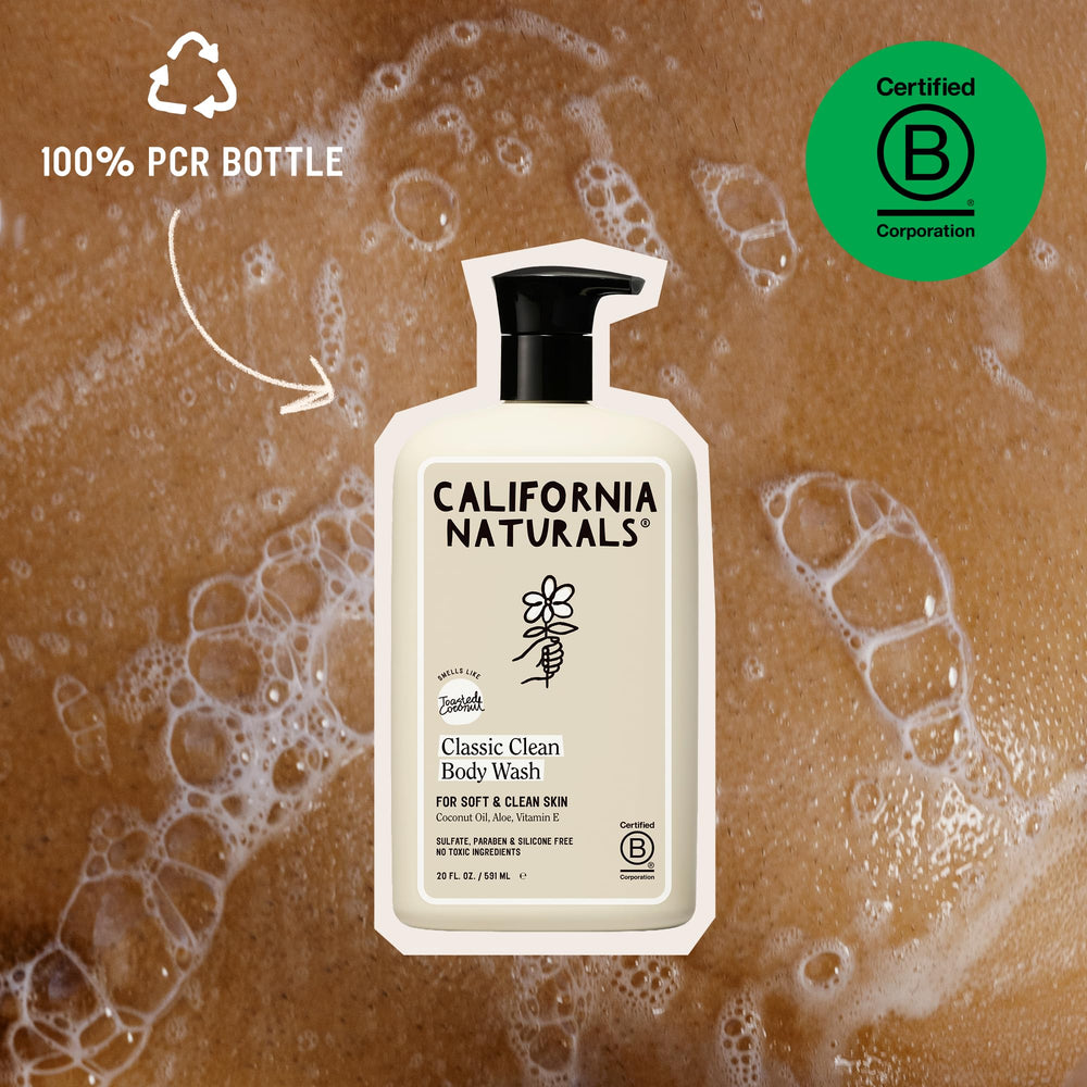 California Naturals Classic Clean ingredient coconut oil nourishes skin