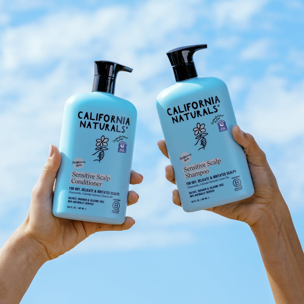 California Naturals Color-safe symbol indicates compatibility with color-treated hair.