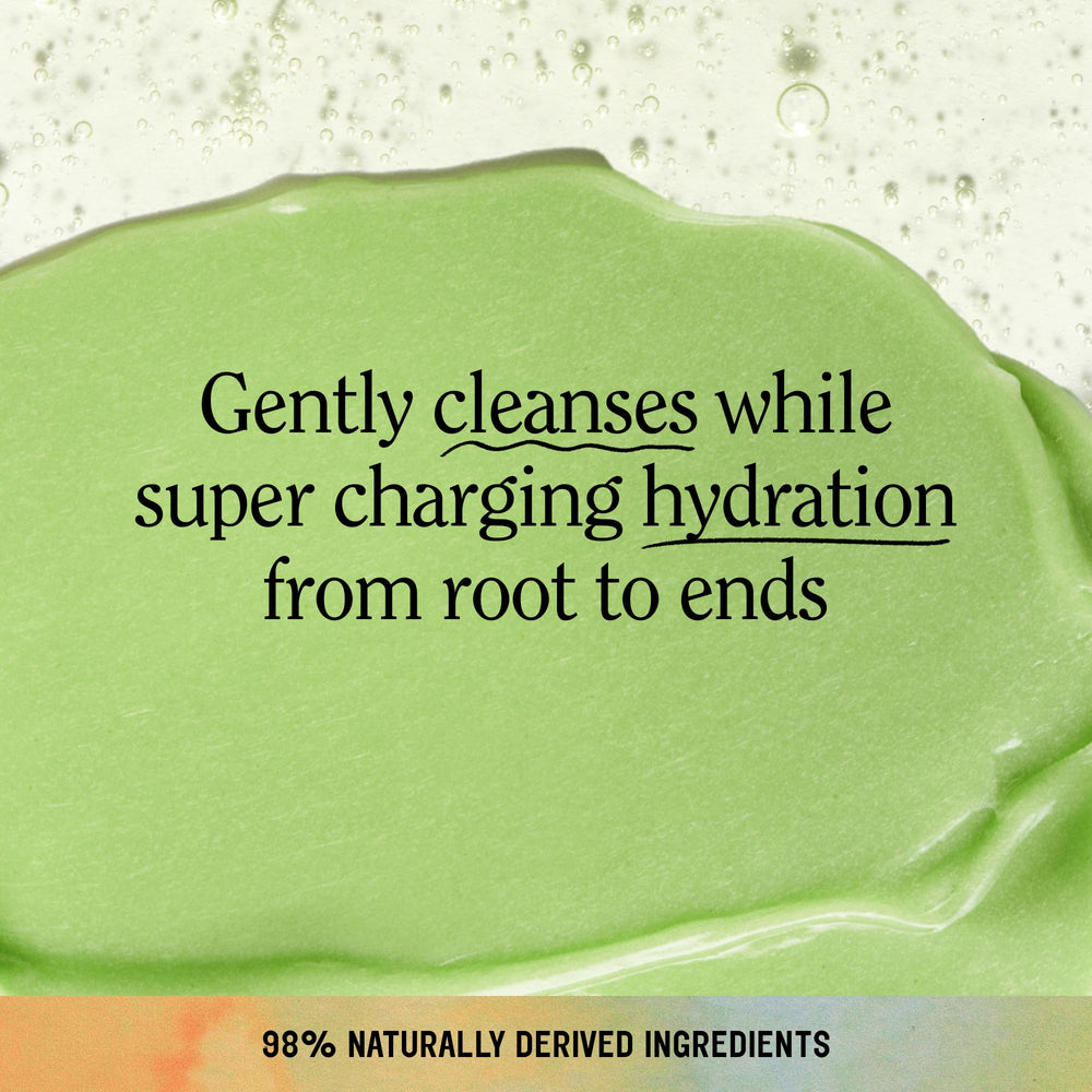 Close-up of creamy formula from California Naturals conditioner.