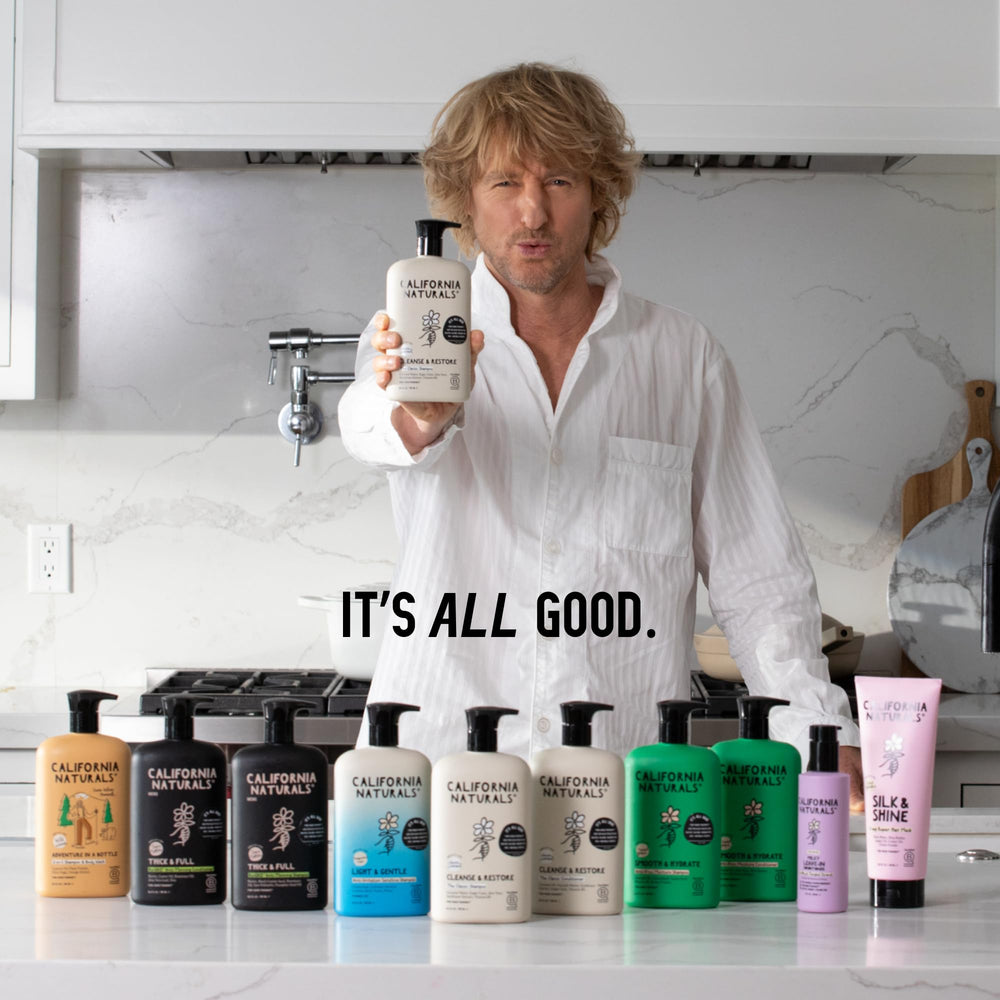 California Naturals Re:GRO safe formula for color-treated or chemically treated hair.