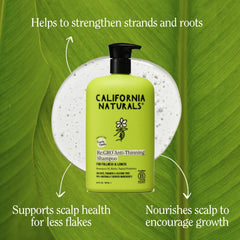 California Naturals Re:GRO shampoo foam highlights a gentle, invigorating cleansing experience