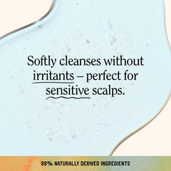 California Naturals Sensitive Scalp Conditioner close-up features nourishing botanicals for calm hair.