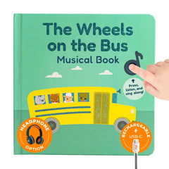 Cali's Books Wheels on the Bus scene with Montessori visuals to spark curiosity.