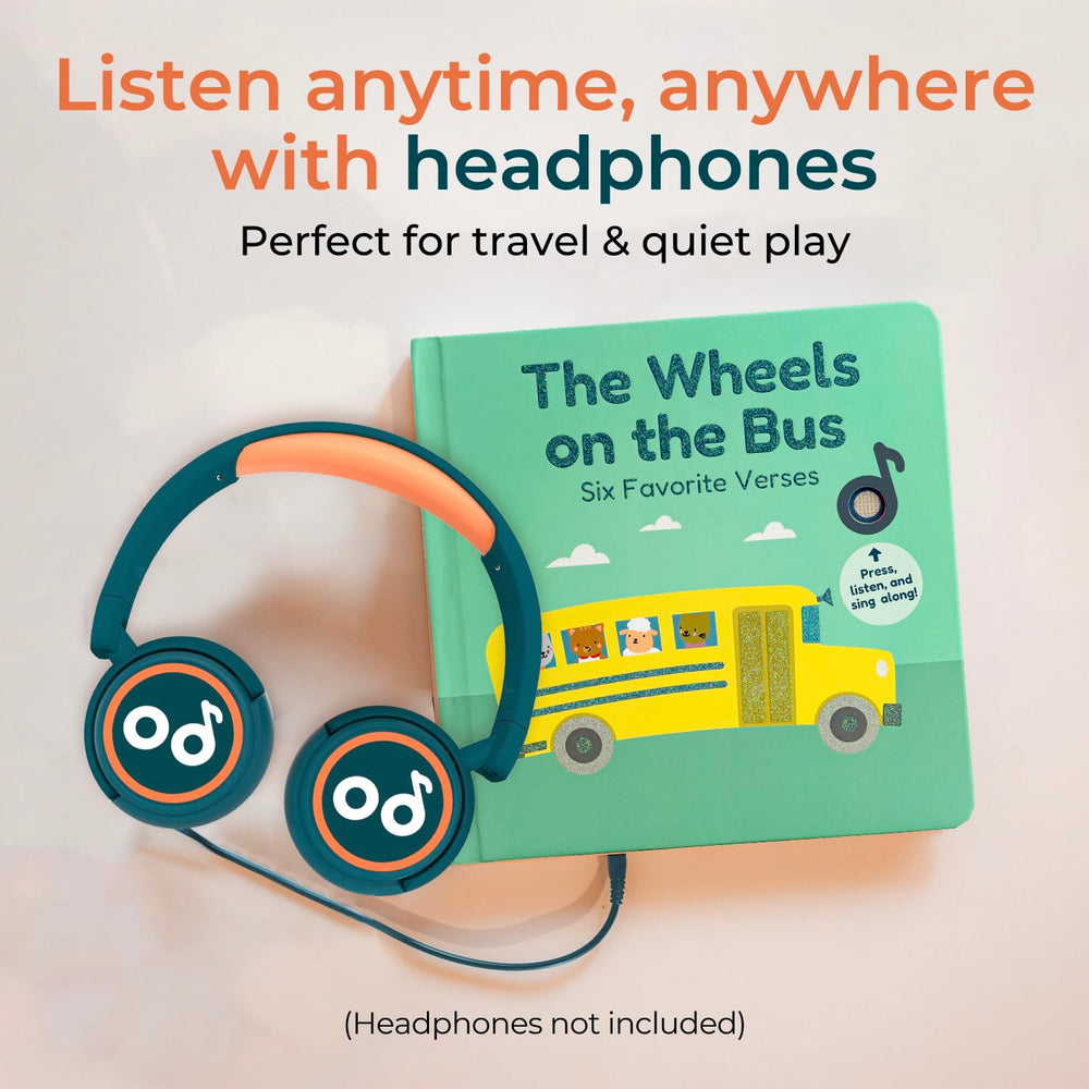 Cali's Books Wheels on the Bus wipers panel invites interactive movement.
