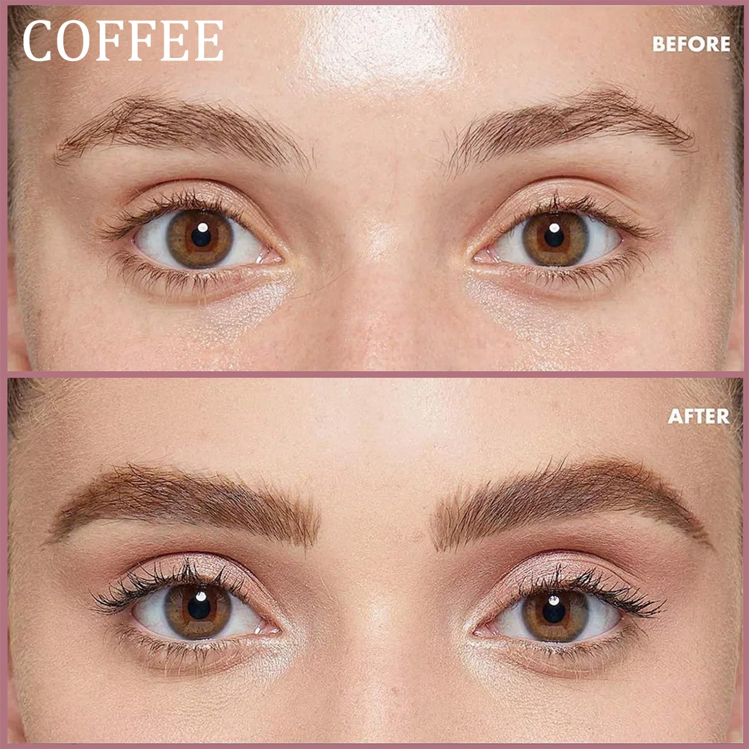Callmynm Lash Color Kit eyelash color-application demonstrates enhanced lash depth.