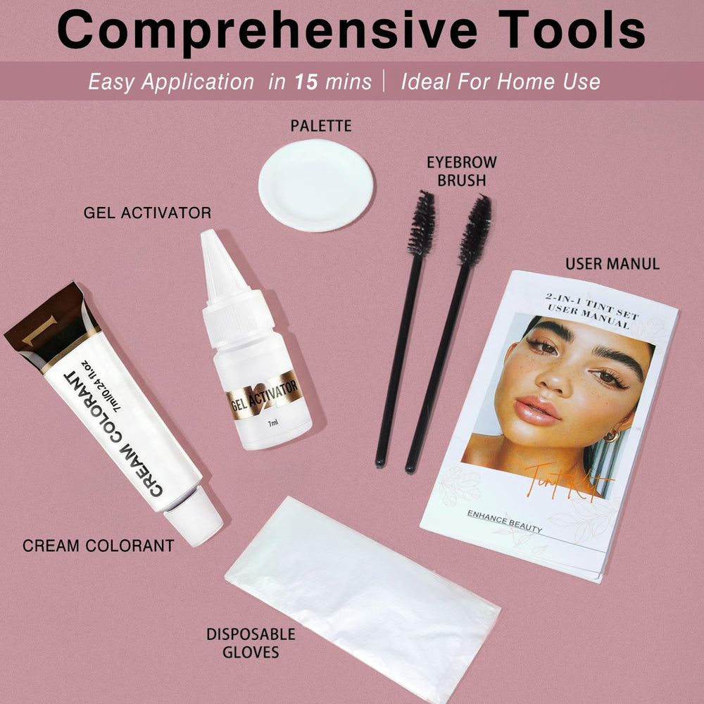Callmynm Lash Color Kit delivers a smudge-proof, long-lasting finish.